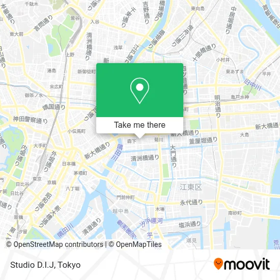 Studio D.I.J map