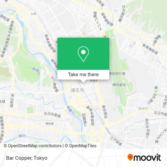 Bar Copper map