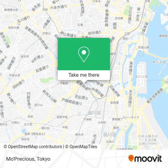 Mo'Precious map