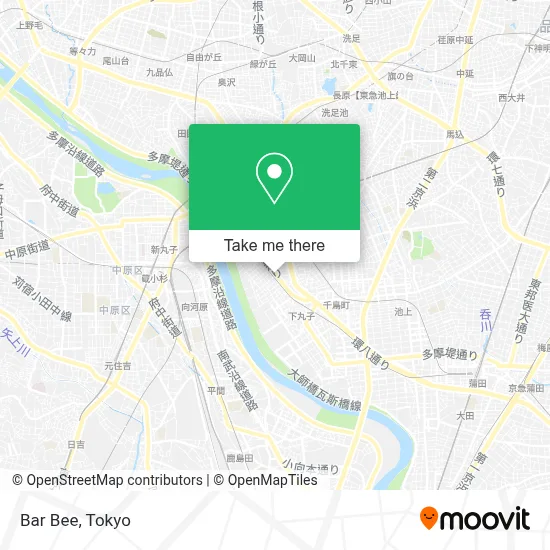 Bar Bee map