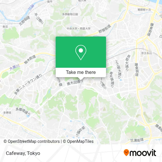 Cafeway map