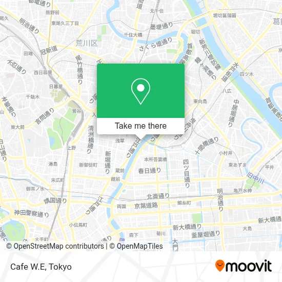 Cafe W.E map
