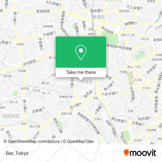 Bar map