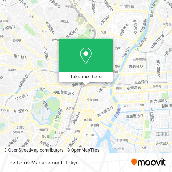 The Lotus Management map
