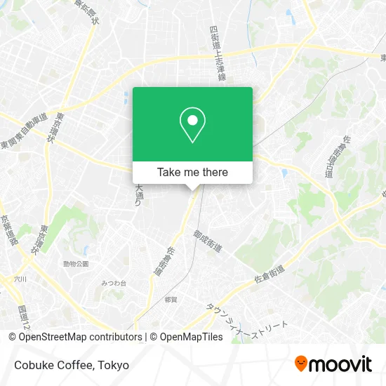 Cobuke Coffee map
