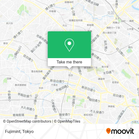 Fujimint map