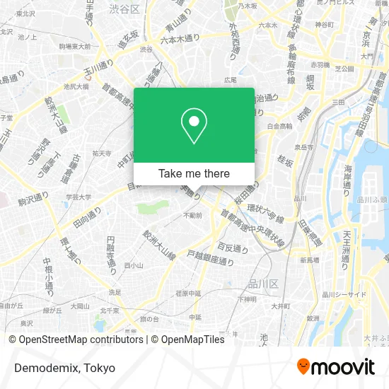 Demodemix map
