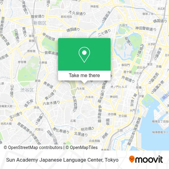 Sun Academy Japanese Language Center map