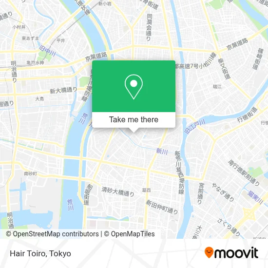 Hair Toiro map