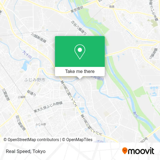 Real Speed map