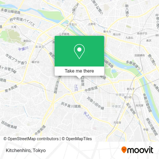 Kitchenhiro map