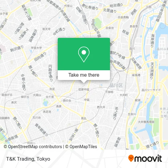 T&K Trading map
