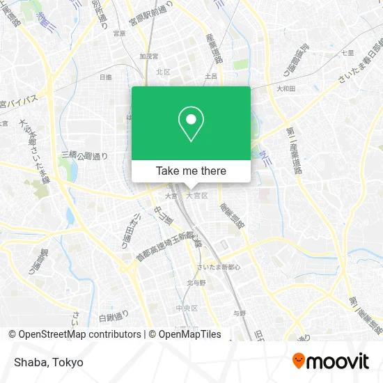 Shaba map