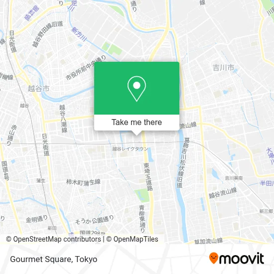 Gourmet Square map