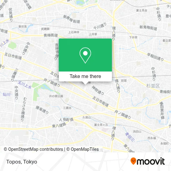 Topos map
