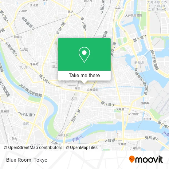 Blue Room map