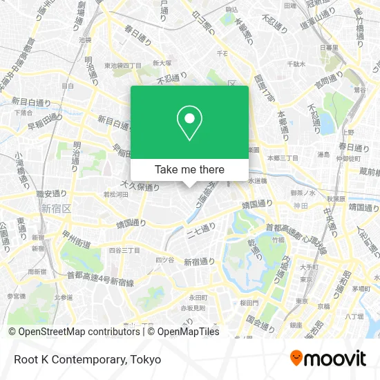 Root K Contemporary map
