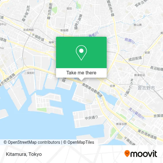 Kitamura map