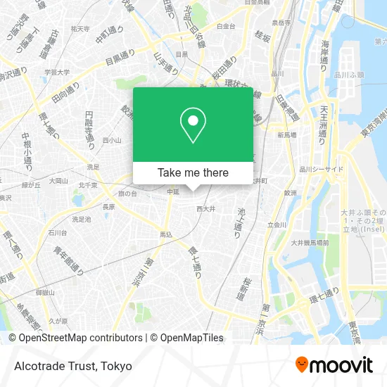 Alcotrade Trust map