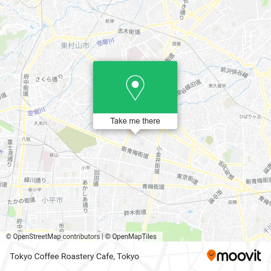 Tokyo Coffee Roastery Cafe map
