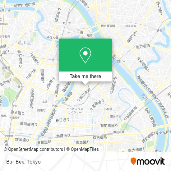 Bar Bee map