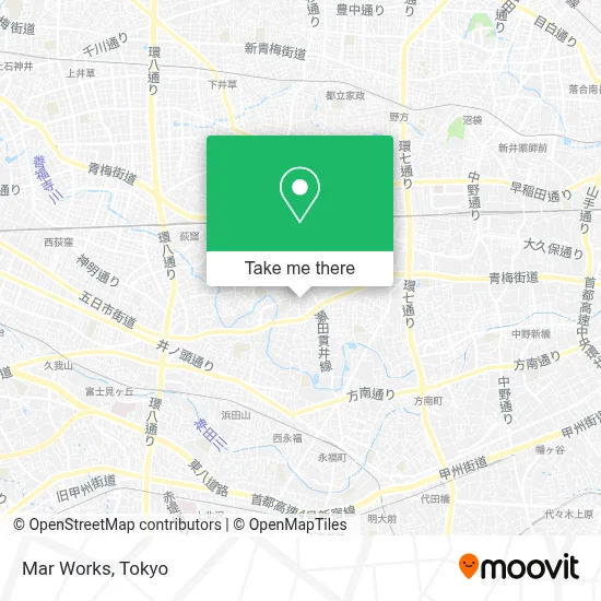 Mar Works map