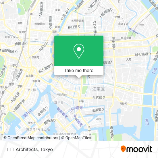 TTT Architects map