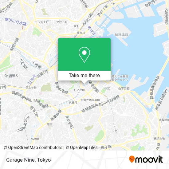 Garage Nine map