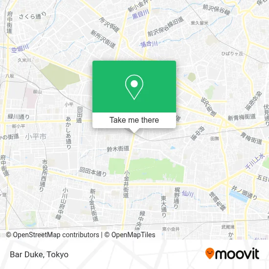 Bar Duke map
