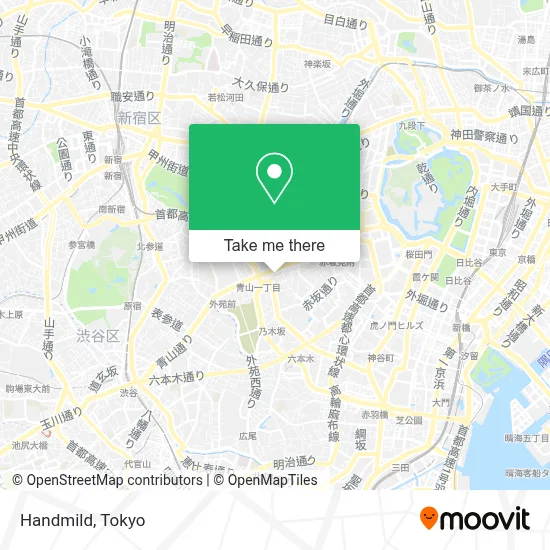 Handmild map