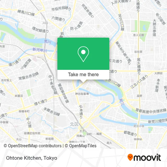 Ohtone Kitchen map