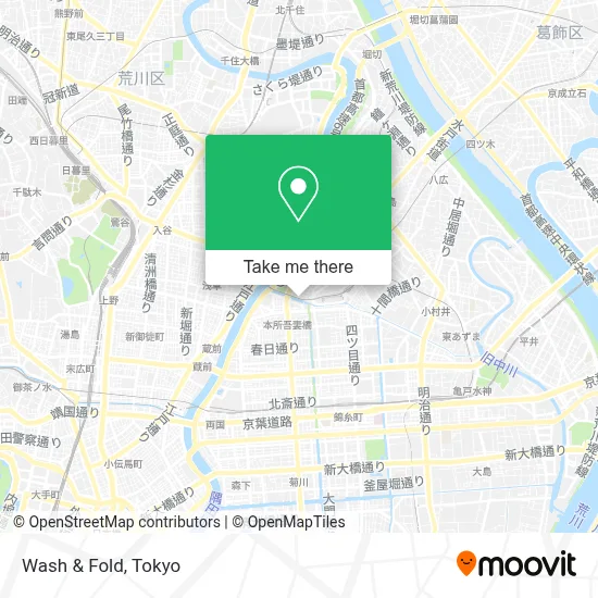 Wash & Fold map