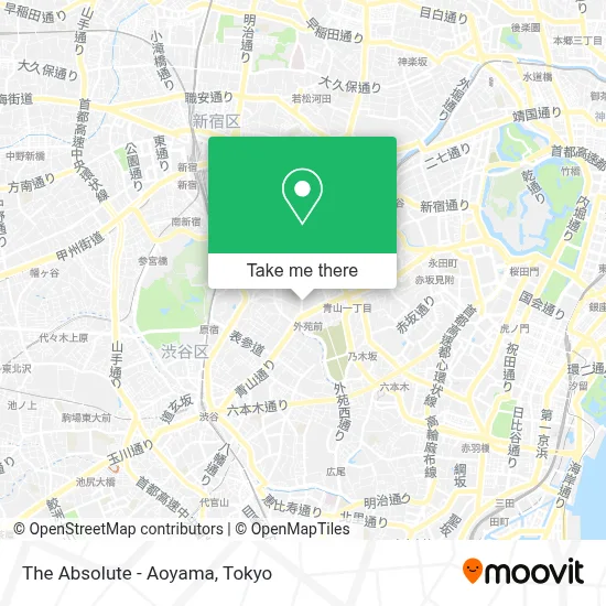 The Absolute - Aoyama map