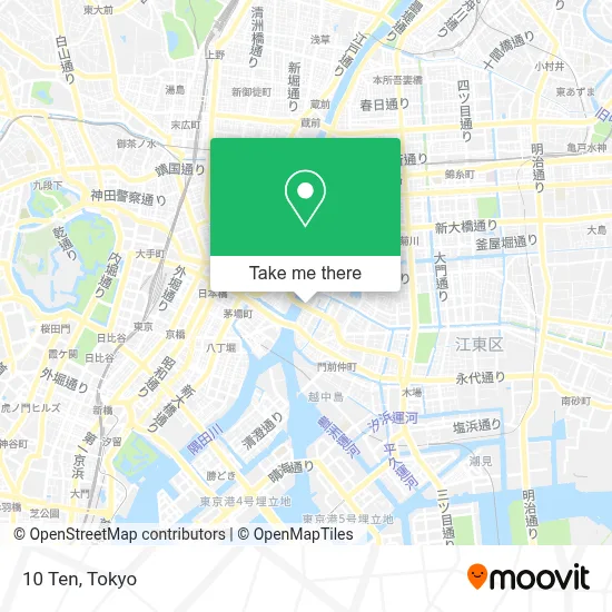 10 Ten map
