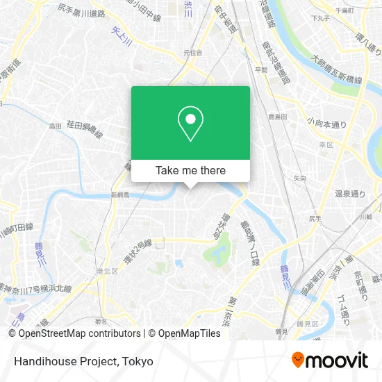 Handihouse Project map