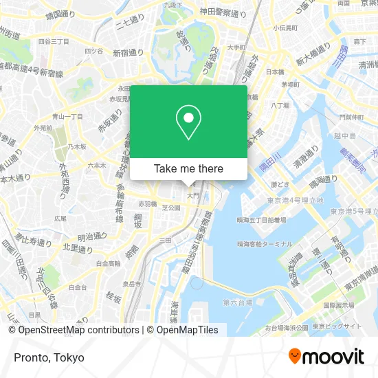 Pronto map