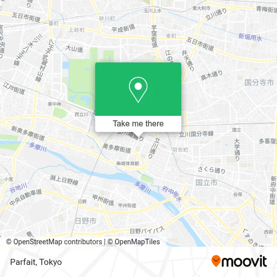 Parfait map