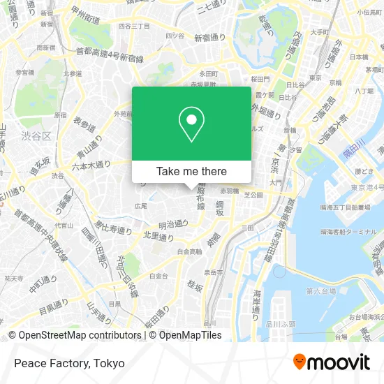 Peace Factory map