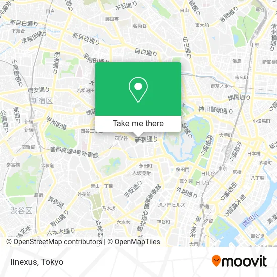Iinexus map