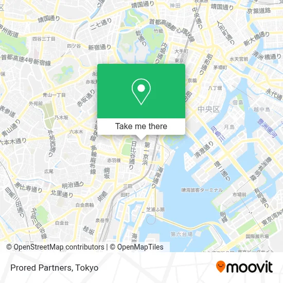 Prored Partners map