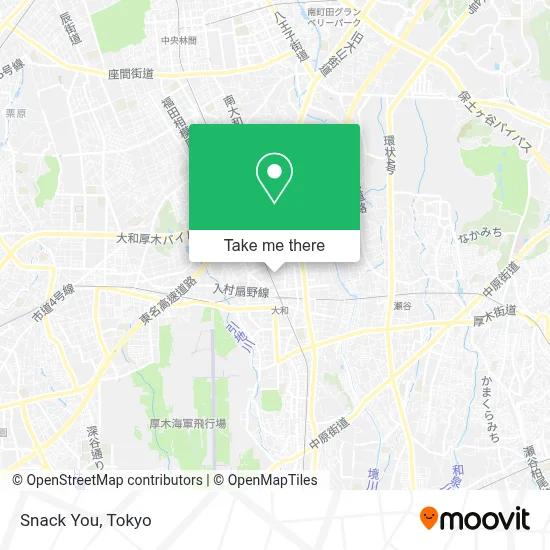 Snack You map
