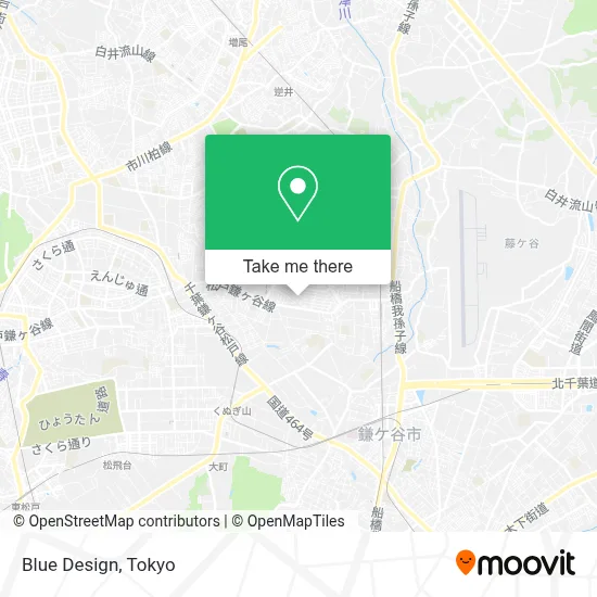 Blue Design map