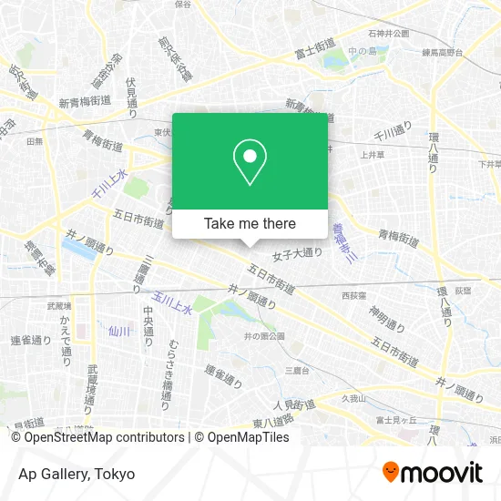 Ap Gallery map