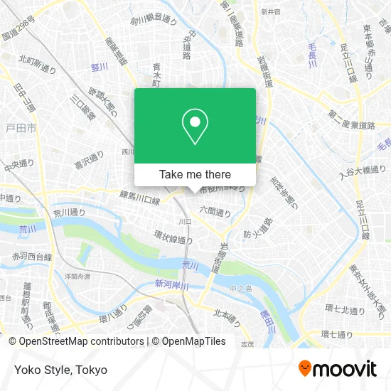 Yoko Style map
