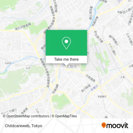 Childcareweb map