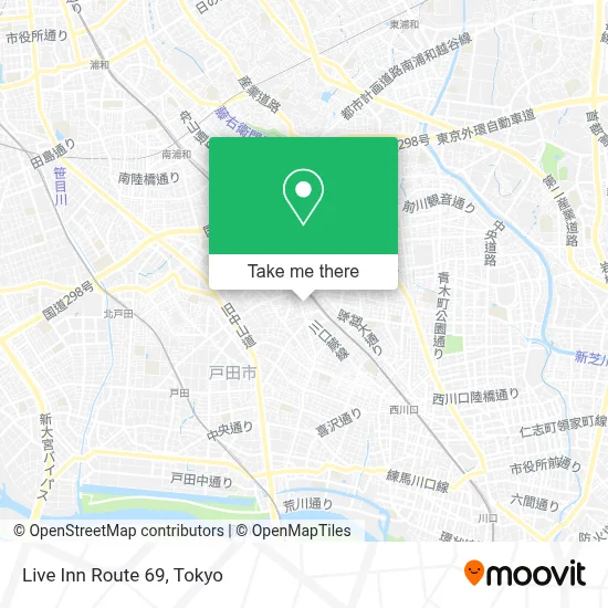 Live Inn Route 69 map