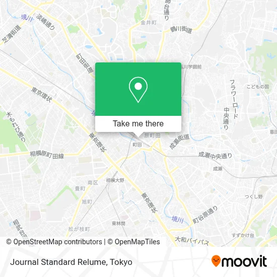 Journal Standard Relume map