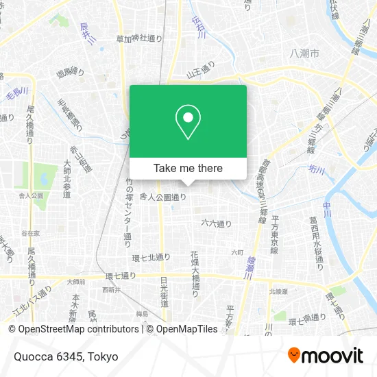Quocca 6345 map