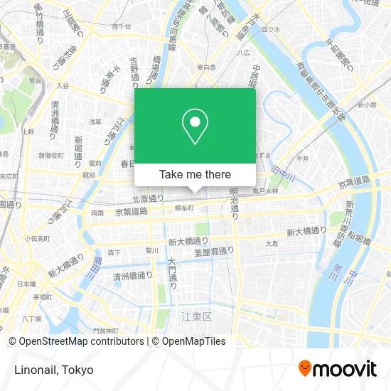 Linonail map