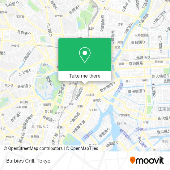 Barbies Grill map